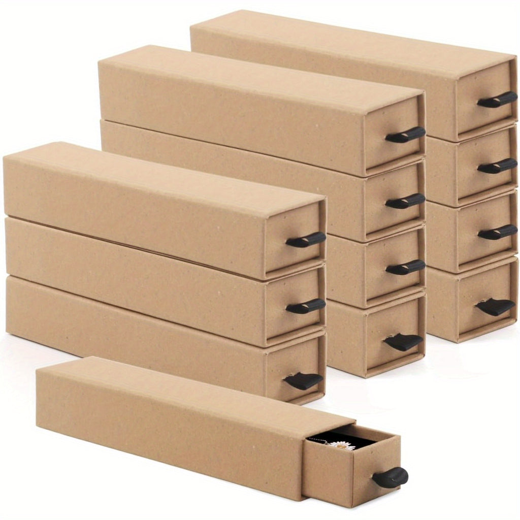 Jewelry Gift Box, Luxurious 8pcs Set with Velvet Lining, Small Drawer Style Earrings And Rings, Fashionable Necklace Bracelet Organizer