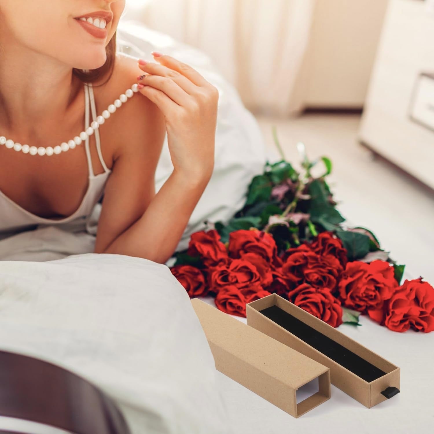 Jewelry Gift Box, Luxurious 8pcs Set with Velvet Lining, Small Drawer Style Earrings And Rings, Fashionable Necklace Bracelet Organizer